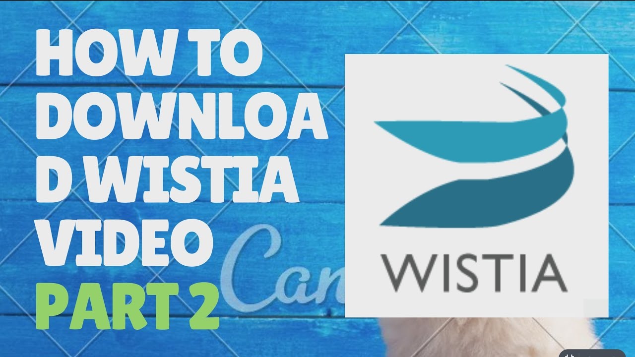 How to download wistia files
